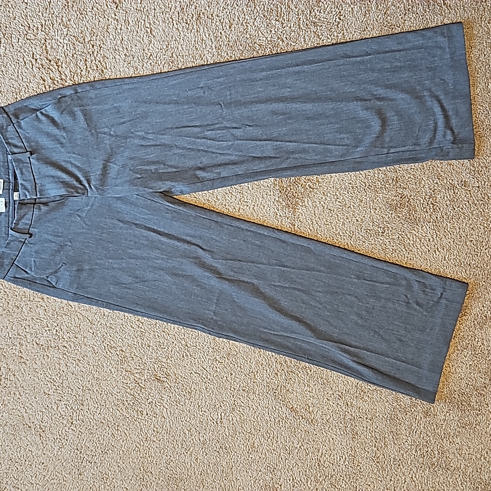 Wide leg slacks